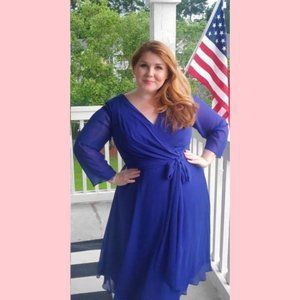 Royal Blue Bridesmaid Dress